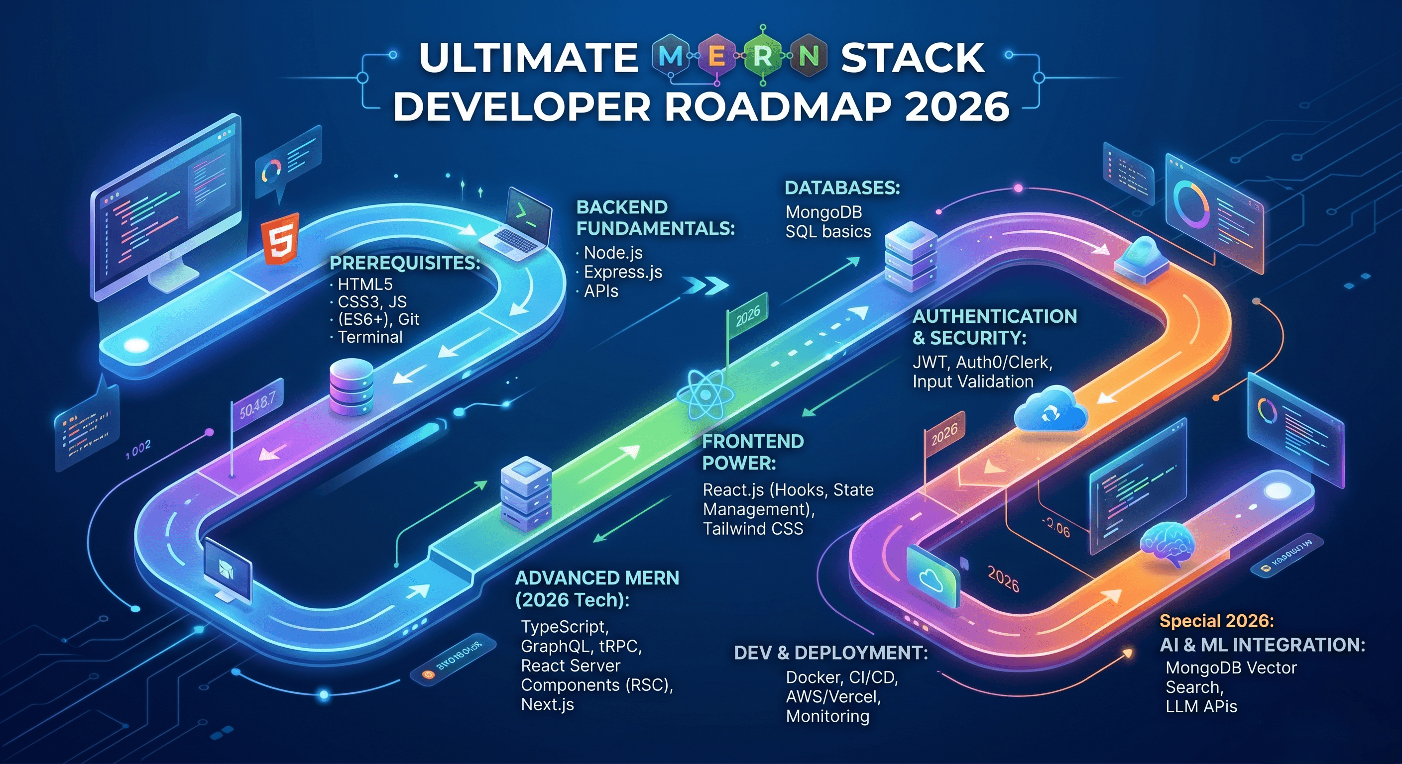 Ultimate MERN Stack Developer Roadmap 2026